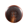 Dark Brown 4-Hole Horn Button - 40L/25mm - Detail | Mood Fabrics