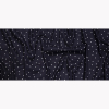 Navy and White Polka Dotted Linen and Cotton Woven - Full | Mood Fabrics