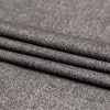 Theory Heathered Gray Stretch Wool Suiting - Folded | Mood Fabrics