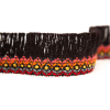 Italian After Dark Tribal Wool Fringe Trim - 1.25 - Detail | Mood Fabrics