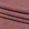 Tangerine and Cobalt Heathered Wool Knit - Folded | Mood Fabrics