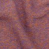 Tangerine and Cobalt Heathered Wool Knit - Detail | Mood Fabrics