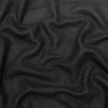Black Brushed Wool Knit | Mood Fabrics