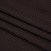 Brown 6x6 Stretch Rib Knit - Folded | Mood Fabrics