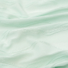 Mint Green Wavy Polyester Knit - Detail | Mood Fabrics