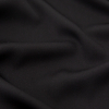 Black Stretch Silk Crepe - Detail | Mood Fabrics
