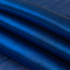 Metallic Royal Blue Scrim Lame - Folded | Mood Fabrics