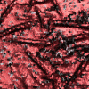 Black and Burgundy Duo-Tone Paillette Sequin Fabric | Mood Fabrics