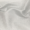 Italian Metallic Silver and White Abstract Cotton Jacquard - Detail | Mood Fabrics