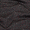 Italian Meteorite and Red Printed Ponte Knit - Detail | Mood Fabrics