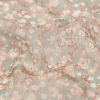 Italian Sea Glass Floral Silk Chiffon - Detail | Mood Fabrics