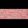 Italian Pink and Orange Luminous Striped Tweed - Full | Mood Fabrics