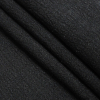 Ushuaia Black Crinkled Linen and Rayon Gauze - Folded | Mood Fabrics