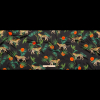 Milly Black and Green Tropical Leaves and Leopards Polyester Twill - Full | Mood Fabrics