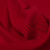 Barbados Cherry Cotton Knit Pique - Detail | Mood Fabrics