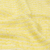 Limeade, White and Metallic Gold Striped Boucled Tweed - Detail | Mood Fabrics