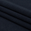 Midnight Navy Heavy 1x1 Cotton Rib Knit - Folded | Mood Fabrics