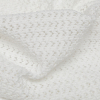 Blanc de Blanc Thick Crochet Lace - Detail | Mood Fabrics