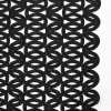 Black Geometric Guipure Lace with Finished Edges | Mood Fabrics