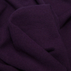 Italian Plum and Pine Bark Reversible Wool Double Knit - Detail | Mood Fabrics