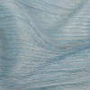 Baby Blue Metallic Stretch Plisse - Detail | Mood Fabrics