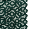 Sycamore Green Swirling Crochet Cotton Lace with Scalloped Eyelash Edges | Mood Fabrics