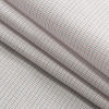 Premium Red, Pastel Yellow and Surf the Web Blue Graph Check Cotton Shirting - Folded | Mood Fabrics