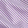 Premium Lavender and White Checkered Stripes Dobby Cotton Shirting - Detail | Mood Fabrics
