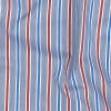 Premium Red, White and Blue Ticking Stripes Twill Cotton Shirting - Detail | Mood Fabrics