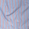 Premium Red, White and Blue Ticking Stripes Twill Cotton Shirting | Mood Fabrics