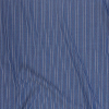 Premium Medium Blue Checks and Stripes Cotton Shirting | Mood Fabrics