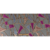 Metallic Glitteratti, Orchid Pink and Lavender Shimmer Geometric Burnout Luxury Brocade - Full | Mood Fabrics