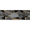 Metallic Gold and Black Abstract Burnout Luxury Brocade - Full | Mood Fabrics