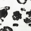 White and Black Floral Luxury Brocade - Detail | Mood Fabrics