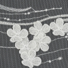 Mattia White Floral Embroidered Lace - Detail | Mood Fabrics