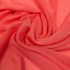 Lux Esma Dark Coral Multi-Twist Polyester Chiffon | Mood Fabrics