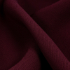 Premium Suzie Dark Burgundy Polyester 4-Ply Crepe - Detail | Mood Fabrics