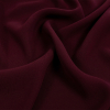 Premium Suzie Dark Burgundy Polyester 4-Ply Crepe | Mood Fabrics