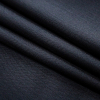 Super 120 Navy Herringbone Dobby Wool Suiting - Folded | Mood Fabrics