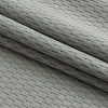Gray Coolmax Wicking Athletic Mesh - Folded | Mood Fabrics