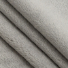 Silver Plush Stretch Velour - Folded | Mood Fabrics