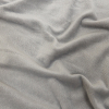 Silver Plush Stretch Velour | Mood Fabrics
