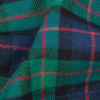 Green, Blue and Red Plaid Cotton Flannel - Detail | Mood Fabrics