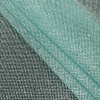 Platina Lake Blue Luxury Tulle with Metallic Platinum Glitter - Folded | Mood Fabrics