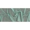 Platina Lake Blue Luxury Tulle with Metallic Platinum Glitter - Full | Mood Fabrics