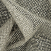 Starlet Luxury Gray and White Ombre Tulle with Metallic Platinum Glitter - Detail | Mood Fabrics