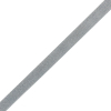 Gray and Silver Glitter Velvet Ribbon - 0.75 | Mood Fabrics