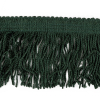 Forest Green Chainette Fringe Trim - 2 - Detail | Mood Fabrics