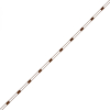 Stagna Fine Rail Lace Trimming - 0.2 | Mood Fabrics
