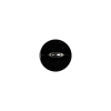 Gunmetal Circular Flat Top Metal Shank Back Button - 18L/11.5mm - Detail | Mood Fabrics